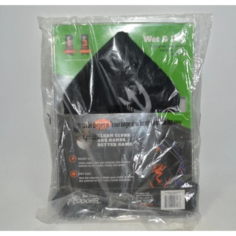 Amphibian 2‑in‑1 Golf Towel Wet/Dry Navy SEALs Premium – New – Never Used